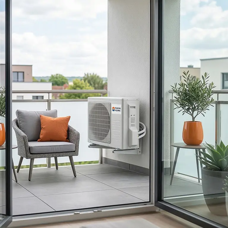 Klimaanlage Außengerät Split-System Installation in Hockenheim